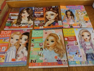 ¡Lote de revistas TOP Model