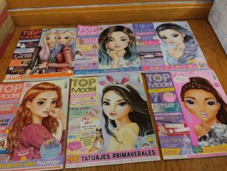 ¡Lote de revistas TOP Model