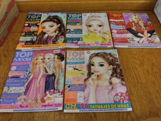 ¡Lote de revistas TOP Model