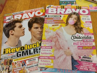 ¡Lote de revistas TOP Model