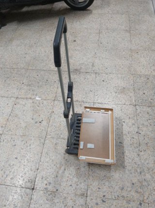 Carrito de transporte plegable