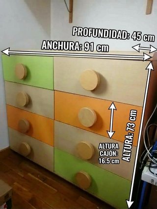 Habitación infantil muy bonita en buen estado