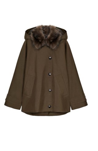 Trench Zara ZW Collection tipo Barbour