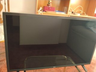 Televisión LG Negra