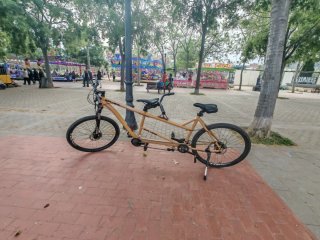 Bicicleta Tándem Fluide 700c de paseo