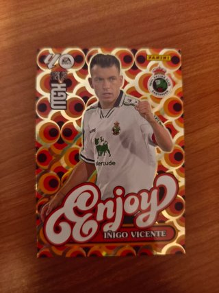 Cromo Iñigo Vicente Panini 2026/27