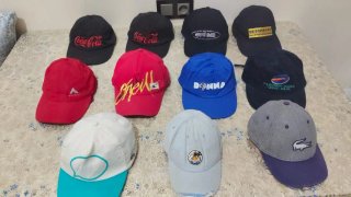 Lote 11 Gorras Variadas (Lacoste, O'Neill Vintage