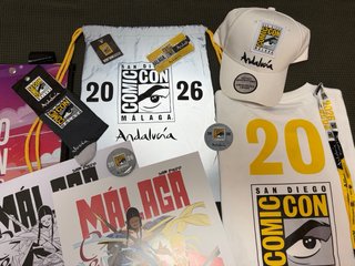 Lote San Diego Comic Con Málaga 2026