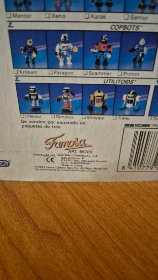 Micro Machines Z-Bots Jinete de la Carretera