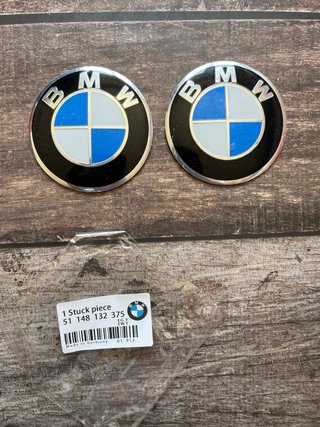 2 EMBLEMAS BMW ORIGINAL R1200 R1250 GS MOTO LOGO