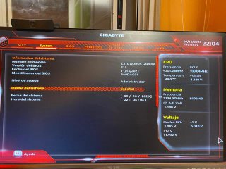 PACK COMPONENTES I7 8700K + AORUS Z370 GAMING 7