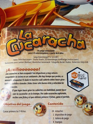 Juego de mesa La Cucaracha Ravensburger