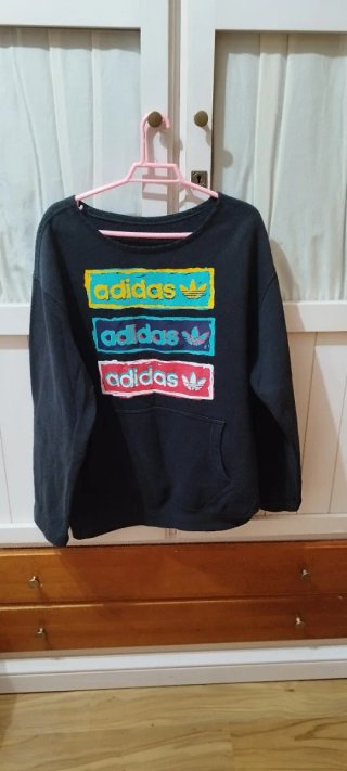 Sudadera Adidas Negra