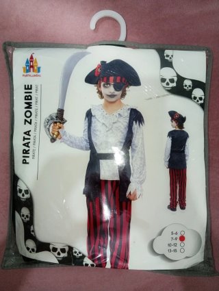 Disfraz Pirata Zombie Halloween