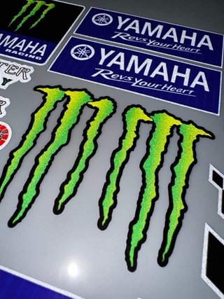 KIT PEGATINAS VINILO MOTO YAMAHA VR46 MICHELIN