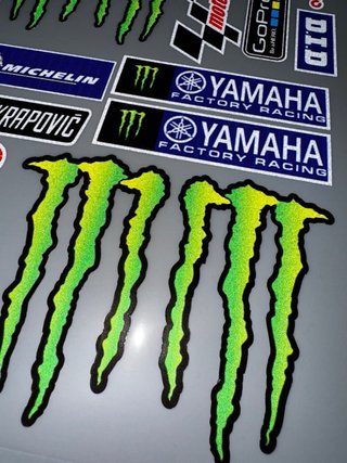 KIT PEGATINAS VINILO MOTO YAMAHA VR46 MICHELIN