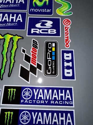 KIT PEGATINAS VINILO MOTO YAMAHA VR46 MICHELIN