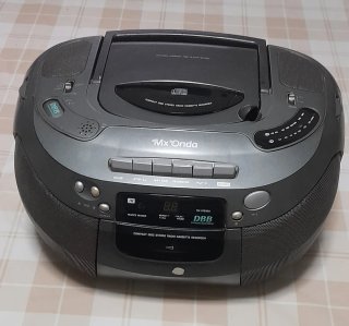 Radiocasete Portátil MxOnda con CD