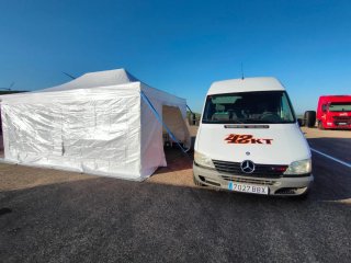 Carpa Plegable Profesional de Aluminio 6x4 m.