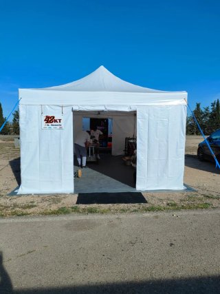 Carpa Plegable Profesional de Aluminio 6x4 m.