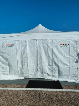 Carpa Plegable Profesional de Aluminio 6x4 m.