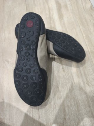 Zapatillas Camper Mujer Gris y Negro