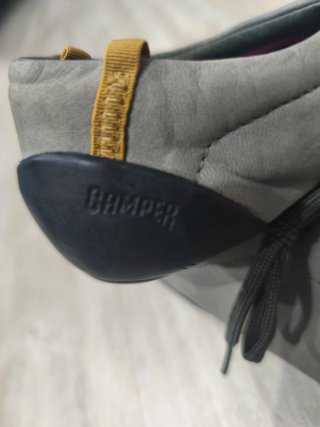 Zapatillas Camper Mujer Gris y Negro