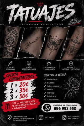 Tatuador en Madrid