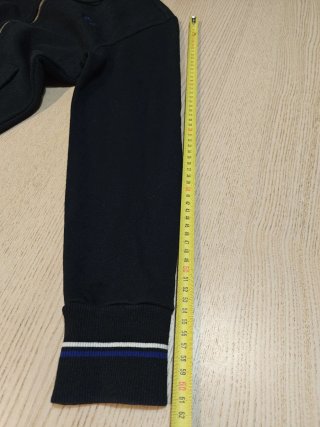 Sudadera Fred Perry Negra con Capucha - Talla S
