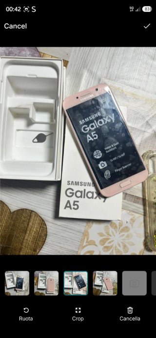 Samsung Galaxy A5 2017 Rosa