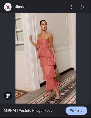 Vestido Miphai Khayal