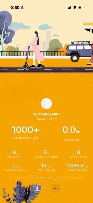 Patinete Segway ZT3 Pro