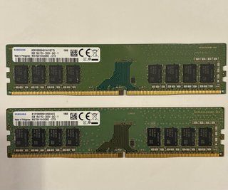 2x Samsung DDR4 8GB RAM 2666MHz PC4-2666V