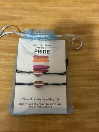 Pack 2 Pulseras Pride con Corazón