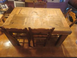 Mesa de Comedor con 6 Sillas