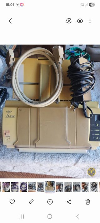 Escáner Fujitsu fi-5120C Vintage