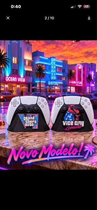 Soportes para Mando PS5 GTA VI