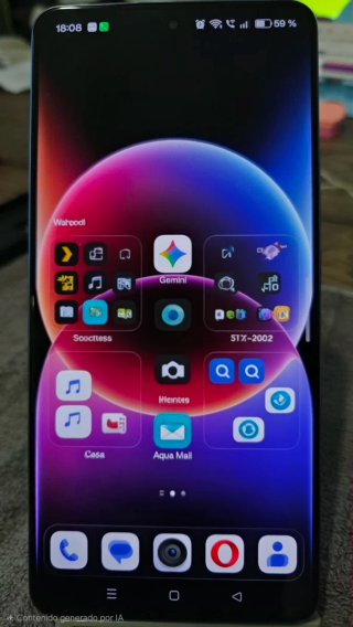 OPORTUNIDAD, REALME GT 7 AZUL.