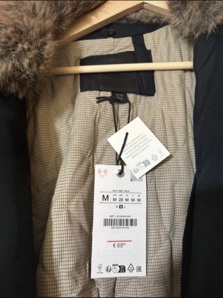 Trench Zara ZW Collection tipo Barbour