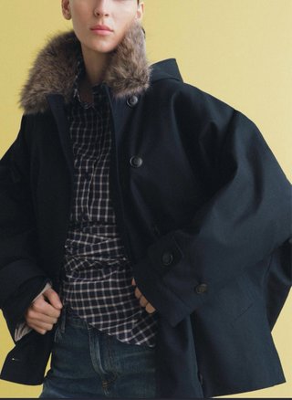 Trench Zara ZW Collection tipo Barbour