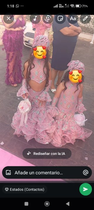Vestidos de fiesta para niñas 180 cada uno