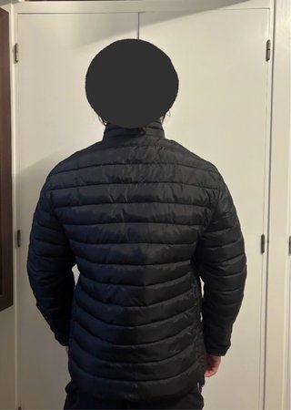Chaqueta Roly acolchada negra