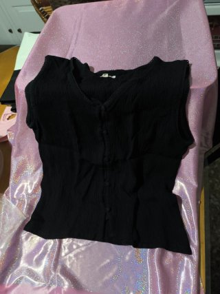 Blusa Negra Talla S OFERTA