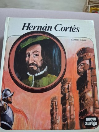 Libro juvenil Hernán Cortés Nuevo Auriga.