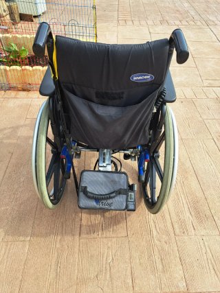 Silla de ruedas con baterias