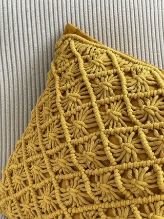 Cojín Macramé handmade