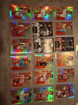 Lote 29 Cartas Panini Stars on 25