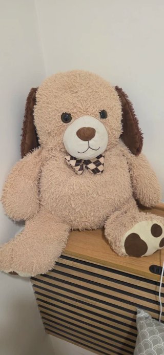 Peluche perro grande