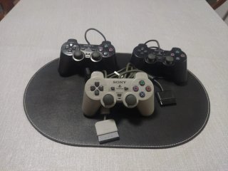 3 Mandos Sony PlayStation (PS1 y PS2)
