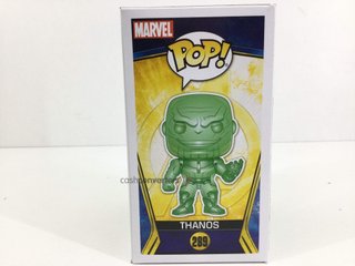 figuras modelismo funko thanos brillante verde